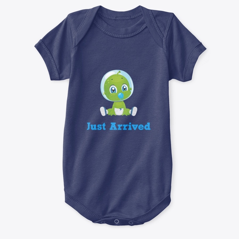 Just Arrived Baby Alien Onesie