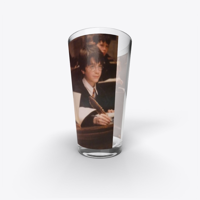Collectible Merch Post Card Drink Glass