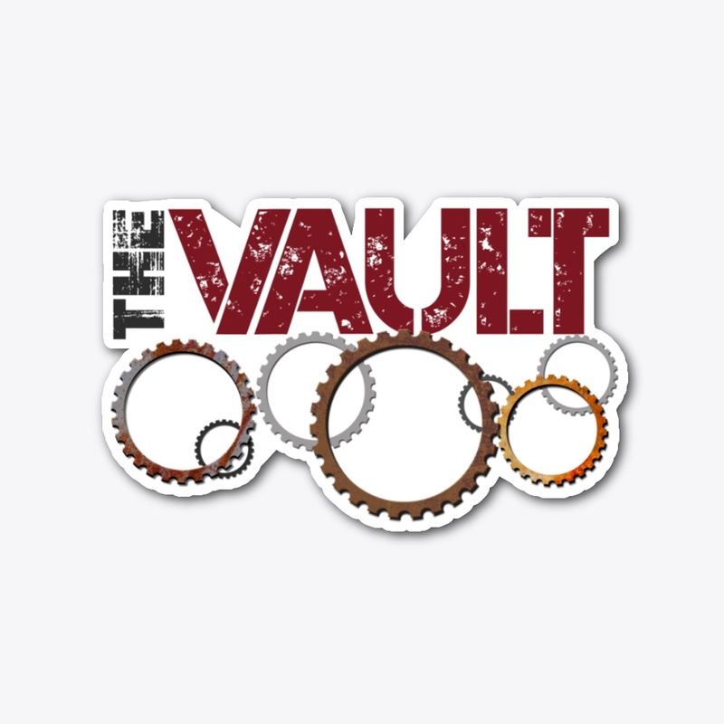 The Vault Die Cut Sticker