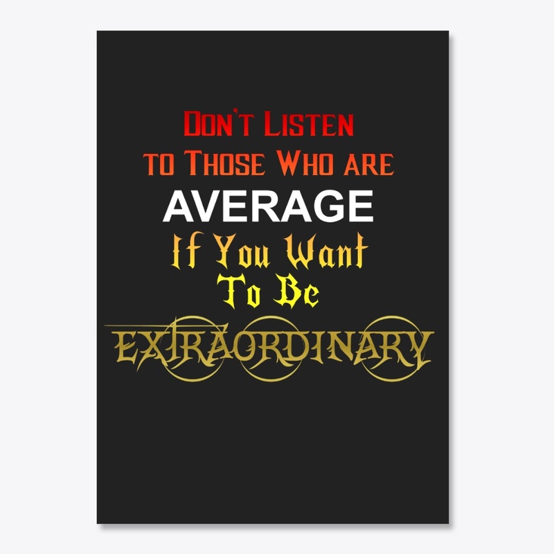 Don't Listen to Average