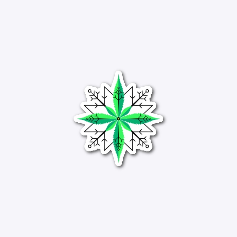 Alaskan Blooms Classic Logo Design