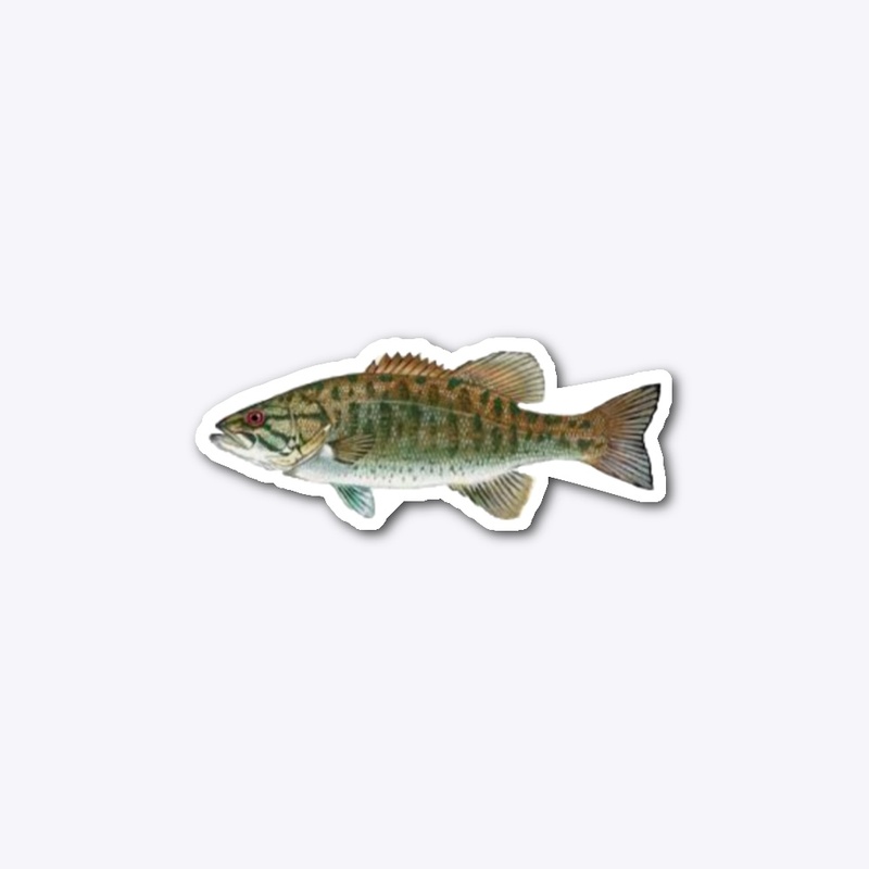 Smallmouth Bass sticker