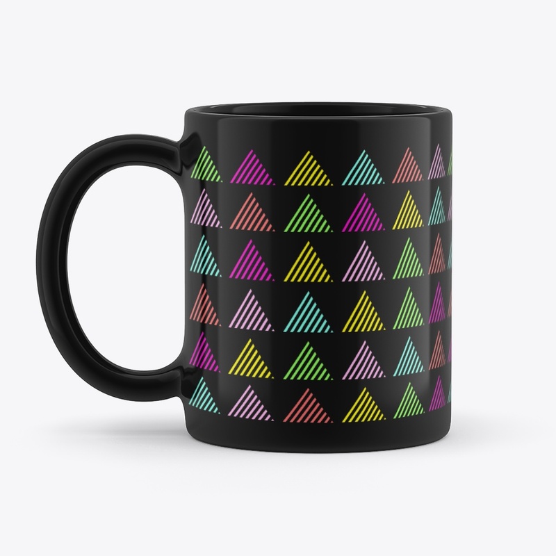 Triangle Color Pattern Mug