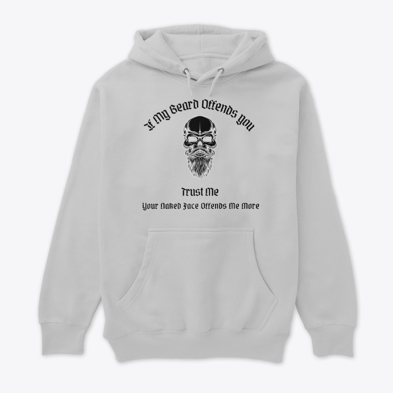 Bearded Skull, If My Beard Offends You