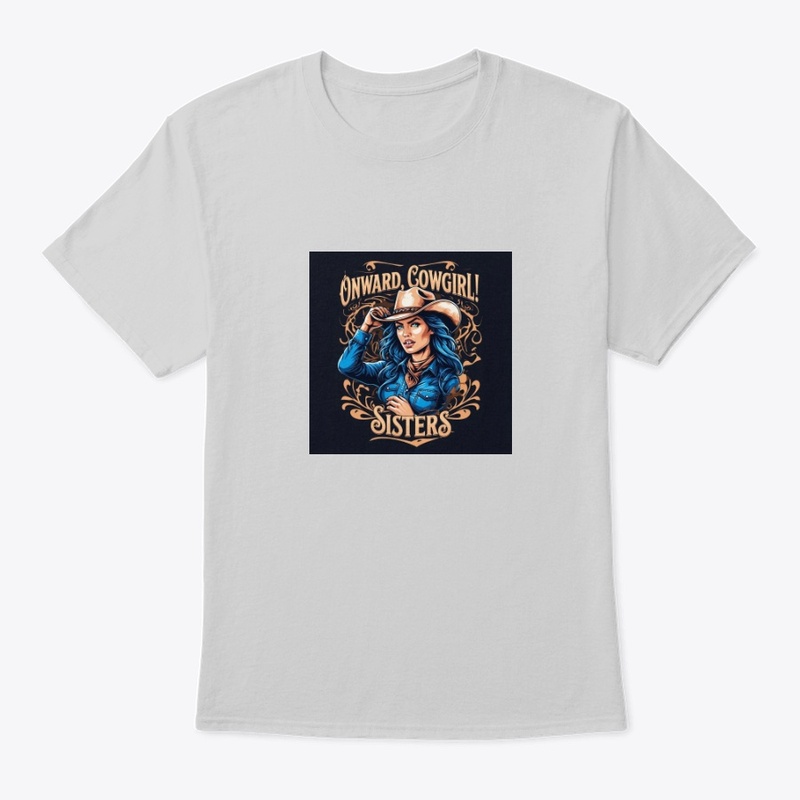 Cow girl T-shirt Design