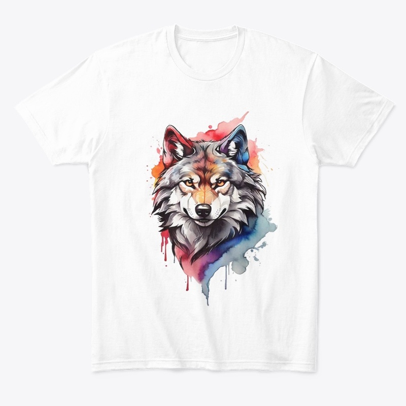 Ilustration wolf 3D