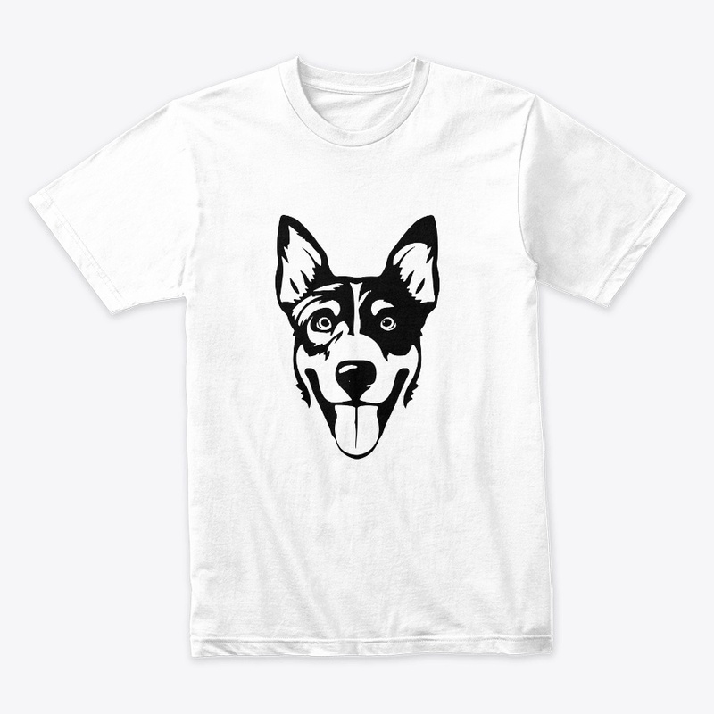 Dog  Head T-shirt Design