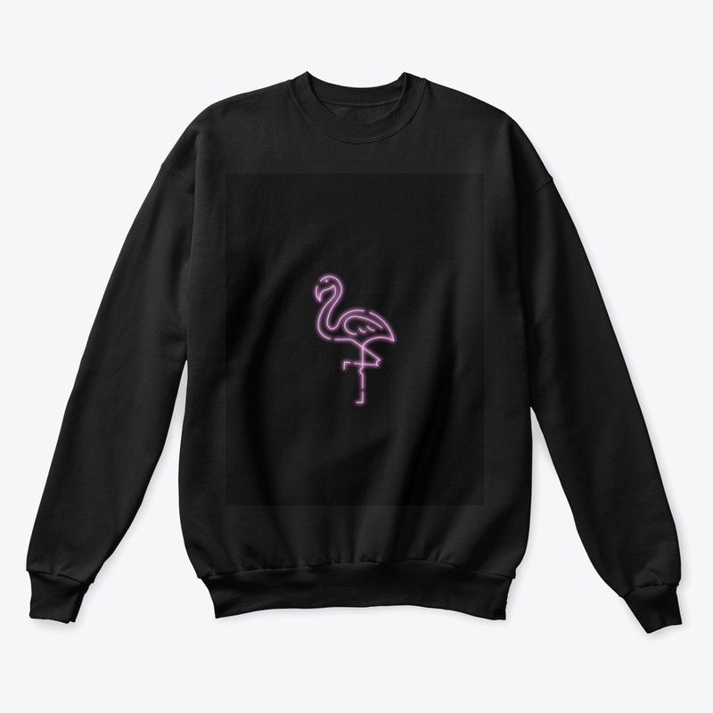 Neon Flamingo Glow