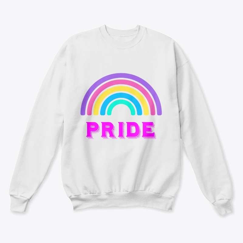 Prideful Rainbow Celebrating Pride Month