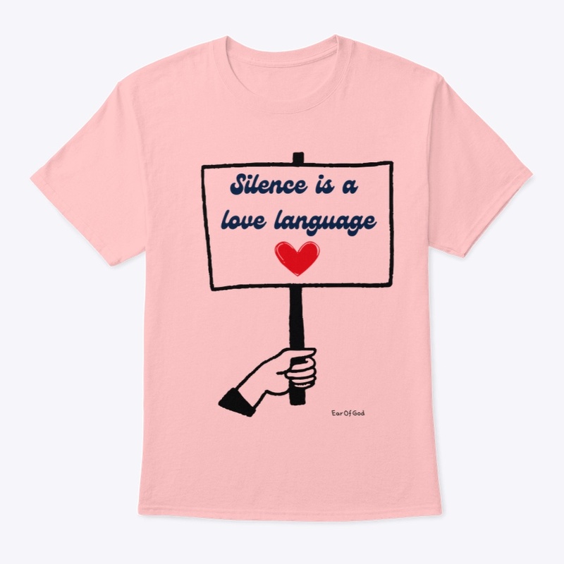 Silence is a love language.