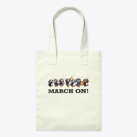 March On! Merchandise Natural Camiseta Front
