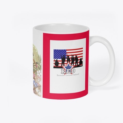 R.E.D. Friday Mug Red Maglietta Back