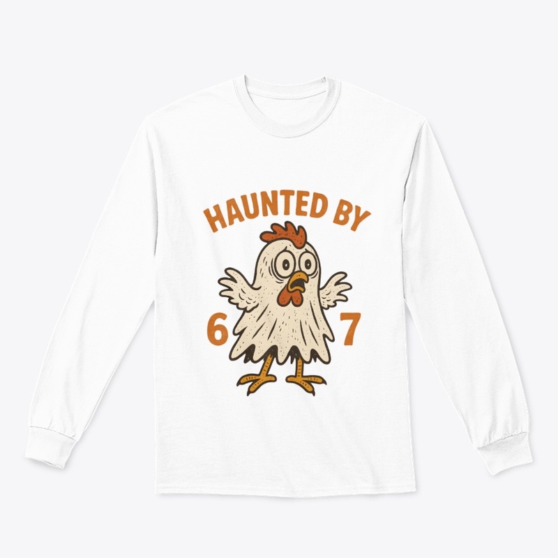 Spooky Ghost Rooster Halloween