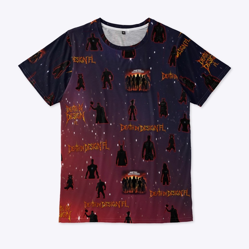 Metal Multiverse All-Over Color Print