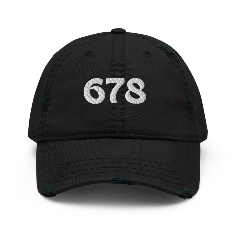 "678 Distressed Hat"
