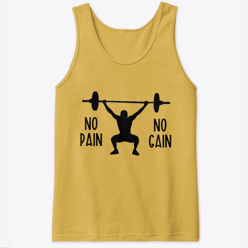 No Pain No Gain Weightlifter