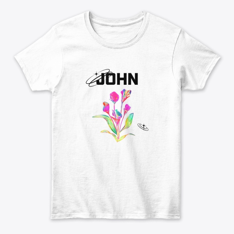John's Flower Tshirt/T-shirt 2