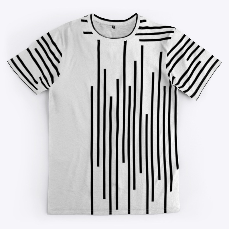 Black Lines  Art T-shirt Leggings Hoodie