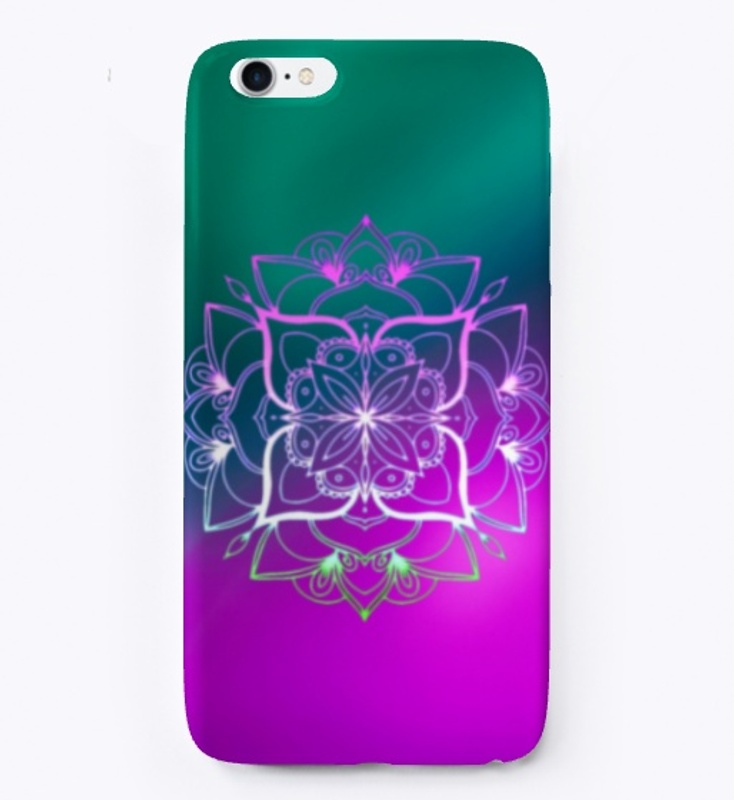 Ombre Glowing Mandala 