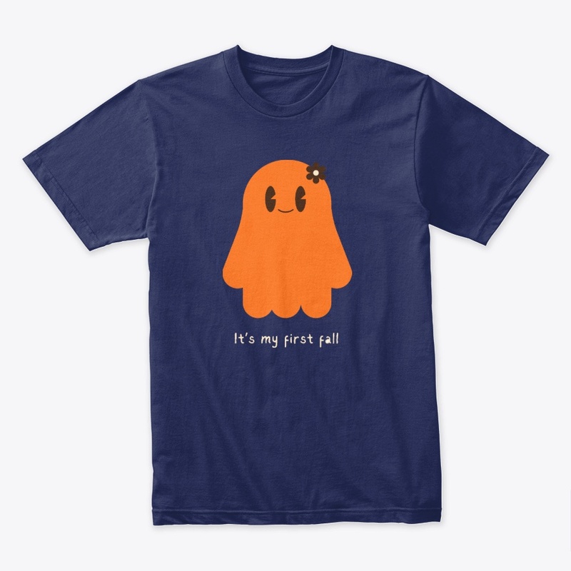 Its My First Fall Cute Boo Ghost Vibes
