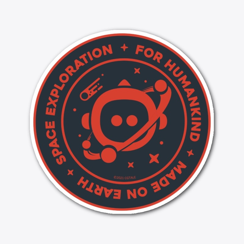 MONO MARS Sticker #1