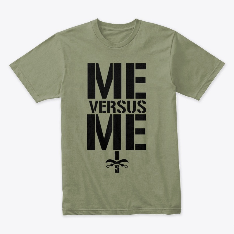 ME VERSUS ME t-shirt by Ogun Strong 