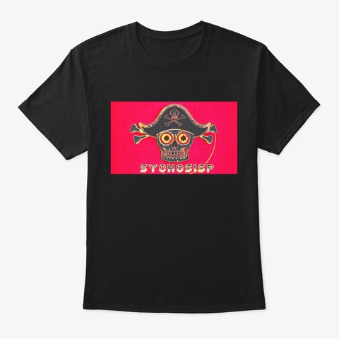 Sychosis P Black T-Shirt Front