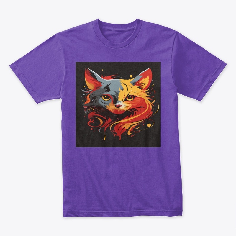 Whimsical Cat: Embrace Minimalist Magic!