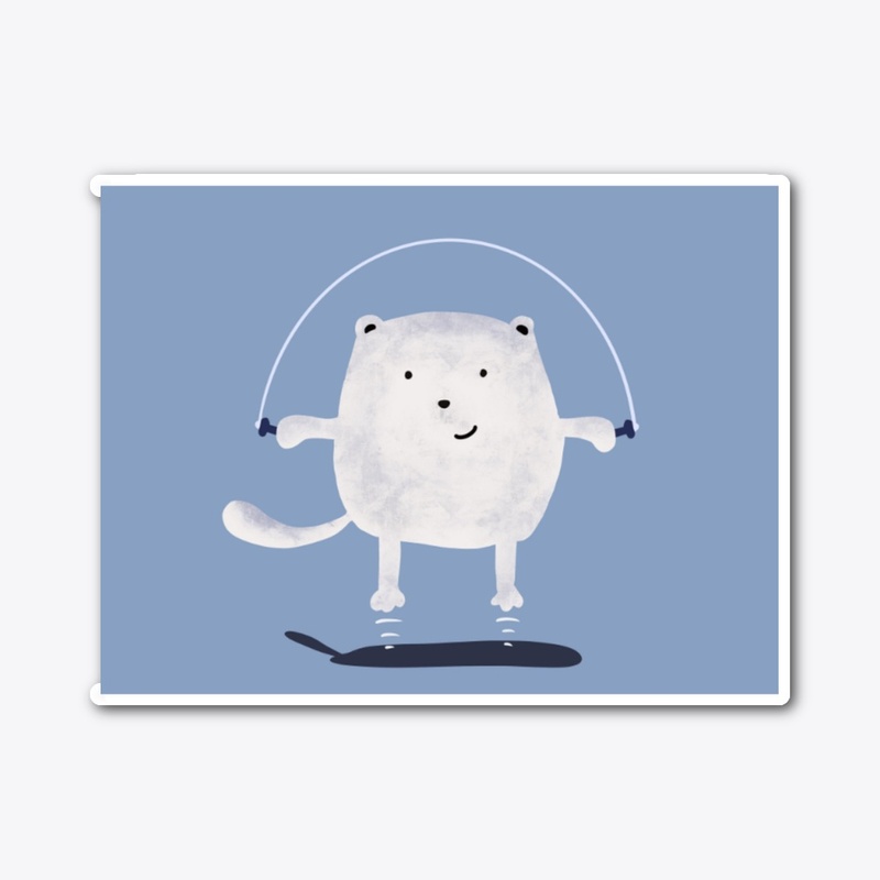 jumping cat