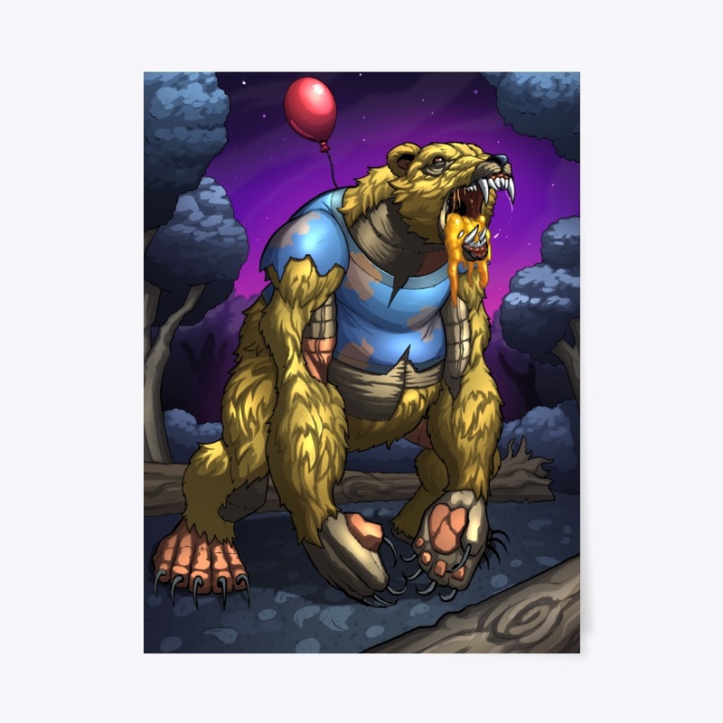 Winnie-the-Pooh Horror POSTER