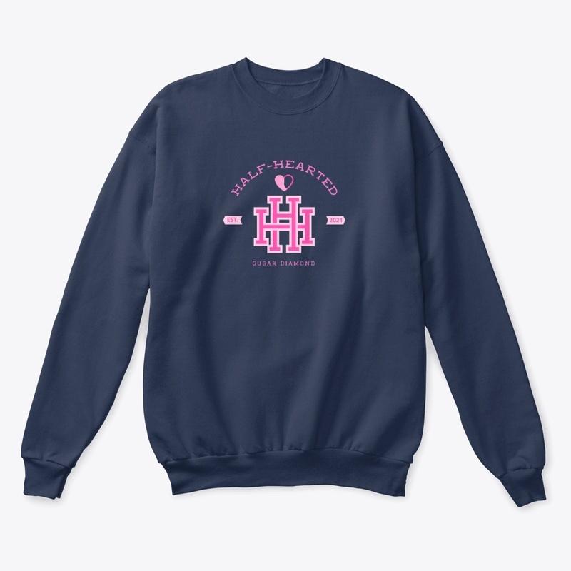 Half-Hearted Logo Crewneck Sweater