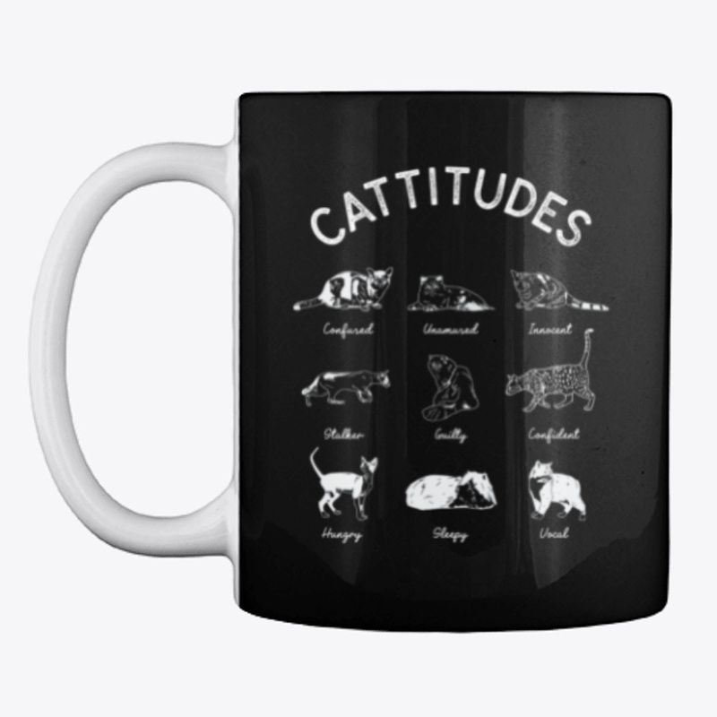 Cattitudes Design | Cat Tee