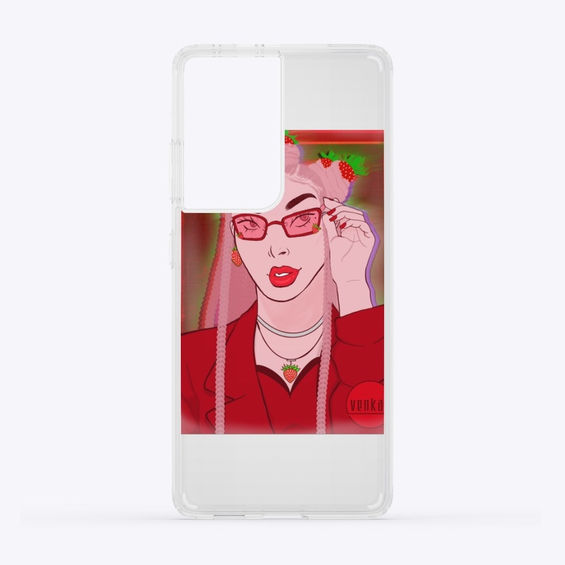 Strawberry Girl Phone Case