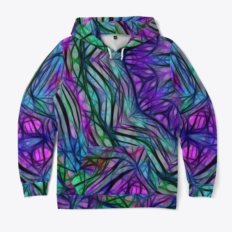 Blue Green Purple Klaeidoscope