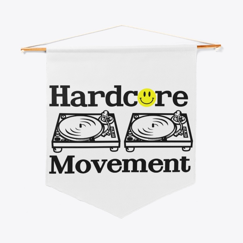 Hardcore Movement Merch (Black Font)