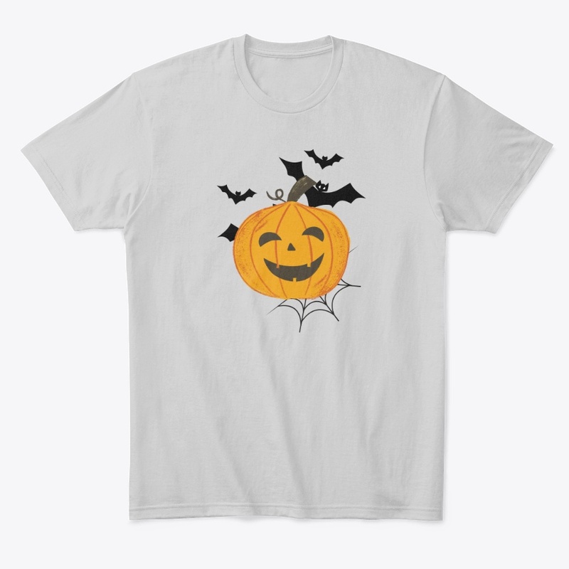 PUMPKIN GHOST funny t-shirt