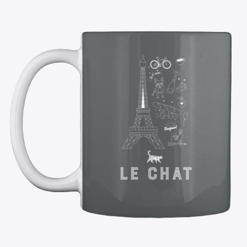 Le Chat Design | France Cat Tee
