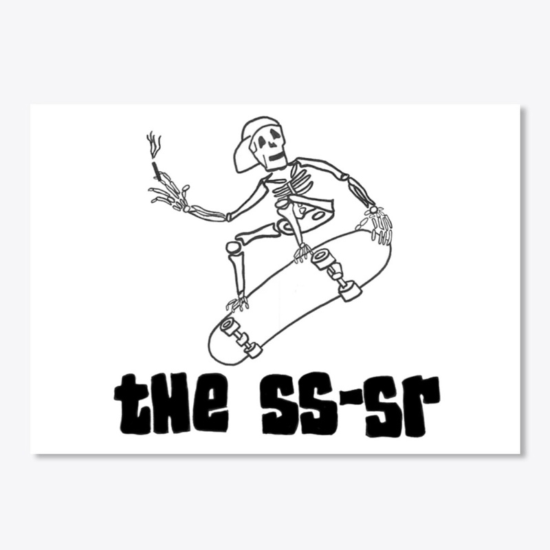 Skate Slowly Sticker