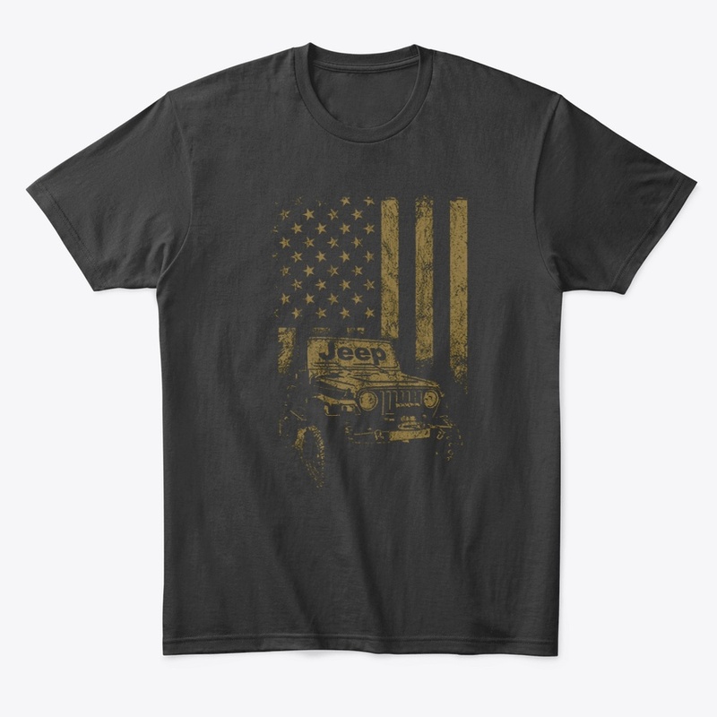 Jeep US Flag-American Patriot Since 1941