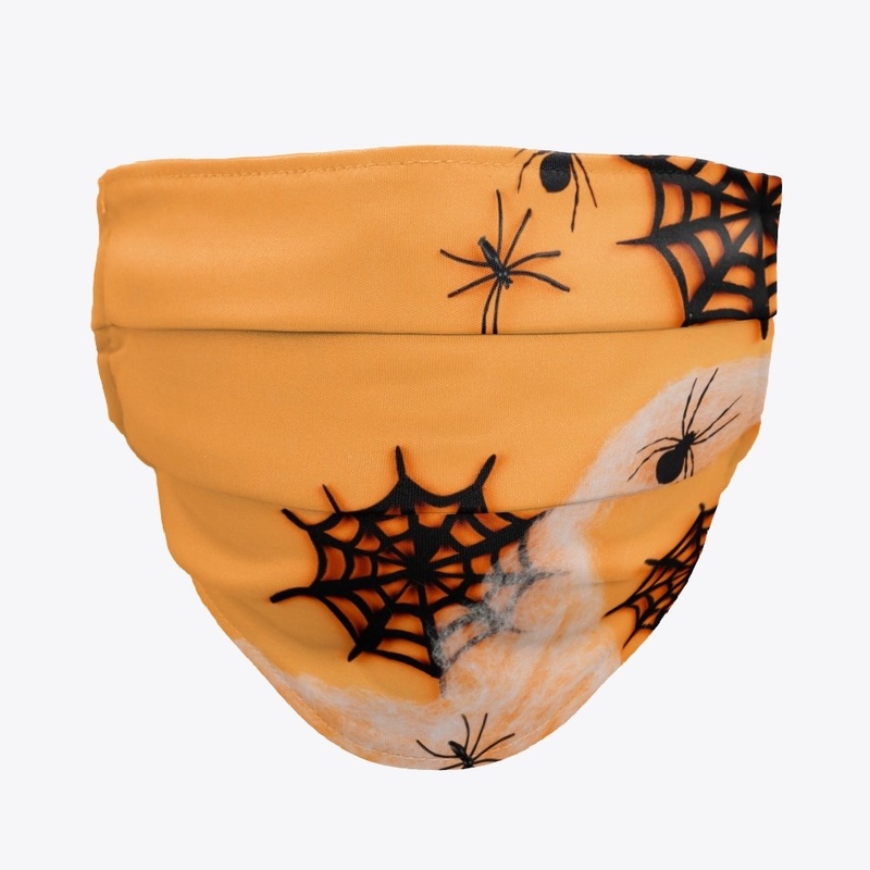 A Halloween face mask, Gaiter & pouch