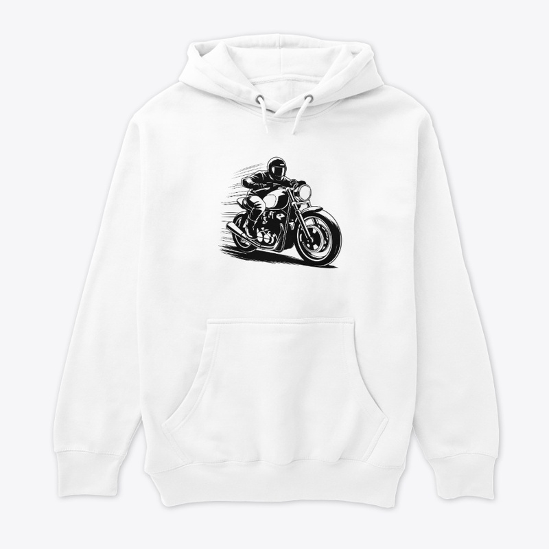 Thrilling Biker Illustration Design