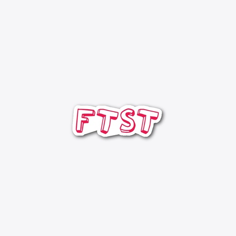 Ftsf Elmo Red Sticker Standard Kaos Front