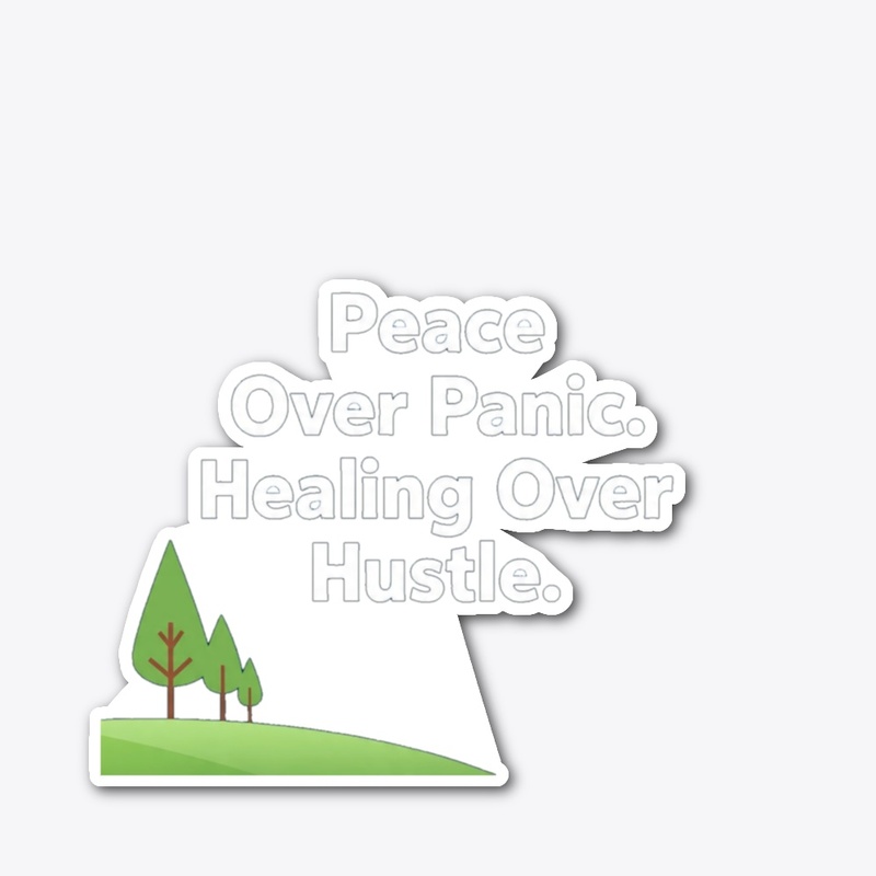 Peace Over Panic Mental Health Tee