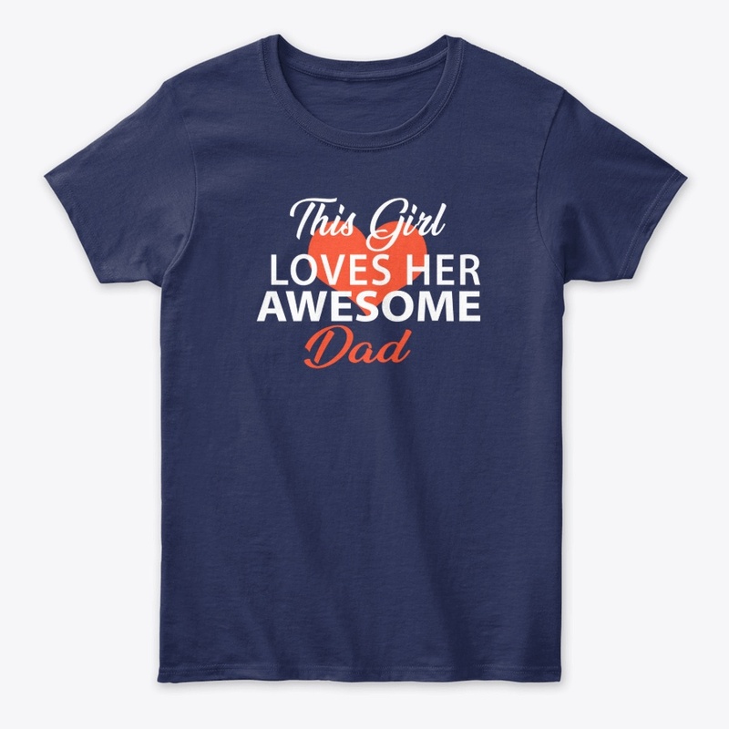 This girl loves her awesome dad