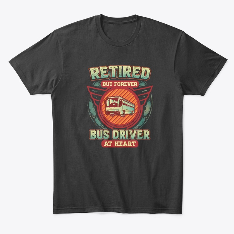 Bus Driver At Heart Hoodie 