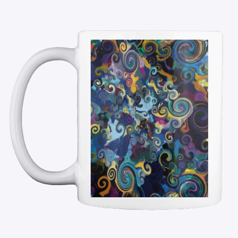 Colorful whirls