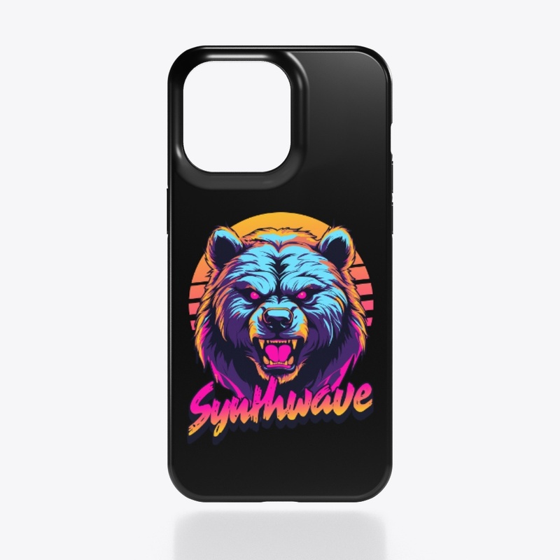 Synthwave Bear