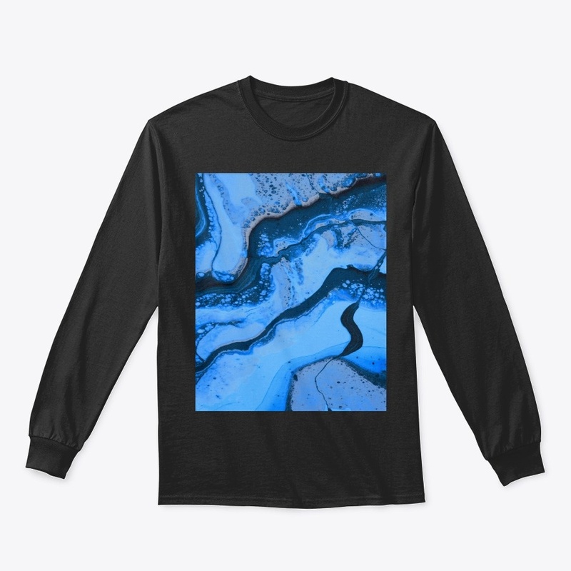 sticky blue oil