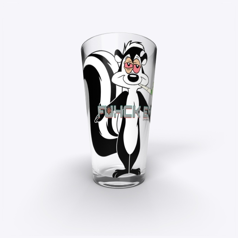 Rick Wall Fuhck Em’ PePé Pint Glass