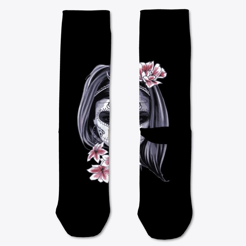 Mexican skull flowers